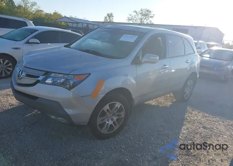 2009 Acura Mdx Technology Package из США, поврежденный, VIN 2HNYD28649H509670